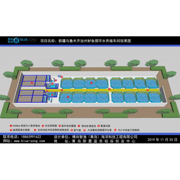 新疆烏魯木齊加州鱸魚(yú)循環(huán)水養(yǎng)殖車(chē)間